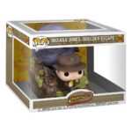 INDIANA JONES (BOULDER ESCAPE) FUNKO POP. Figura de vinilo de la línea 'POP!', tamaño aprox. 9 cm. Funko nos trae la colección Indiana Jones, basada en la saga de películas concebida por George Lucas, producidas por Paramount Pictures e interpretadas por Harrison Ford. Las películas están protagonizadas por un profesor de arqueología y aventurero que intenta localizar reliquias de gran relevancia histórica en colaboración con el gobierno estadounidense, para salvarlos de las manos de otros gobiernos y malhechores y que no los utilicen para fines bélicos.  Esta pieza captura el emocionante instante de la película "Indiana Jones: En Busca del Arca Perdida" cuando nuestro intrépido héroe escapa de un enorme rodillo de roca, en una escena que se ha grabado en la memoria colectiva.