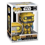 NED-B STAR WARS: OBI-WAN KENOBI FUNKO POP. Figura de vinilo de la línea 'POP!', tamaño aprox. 9 cm. El Imperio ha tomado el control de la galaxia, obligando a Obi-Wan Kenobi™ a esconderse en Tatooine™, donde es perseguido por los Inquisidores. Ahora, la Princesa Leia Organa™ está en problemas y, en su misión de rescatarla, Obi-Wan™ se ha topado con la Alianza Rebelde y su leal miembro, ¡Pop! ¡Ned-B! Este droide cargador está aquí para ayudar a la resistencia y a Obi-Wan™ en tu colección de Star Wars: Obi-Wan Kenobi™.