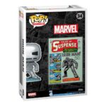 IRON MAN TALES OF SUSPENSE MARVEL COMIC COVER FUNKO POP. Figura de vinilo de la línea 'POP!', tamaño aprox. 9 cm. Es un impresionante coleccionable que todo fanático de Marvel debe tener. Inspirada en la icónica portada del cómic Tales of Suspense, esta figura captura la esencia del legendario superhéroe Iron Man. Con detalles meticulosos y una calidad excepcional, esta figura POP es una verdadera obra de arte. Desde el traje de Iron Man hasta los detalles en su armadura, cada aspecto ha sido cuidadosamente diseñado para reflejar la esencia del personaje. Una de las características más destacadas de esta figura es su tamaño de 9 centímetros, lo que la convierte en una pieza perfecta para exhibir en cualquier estantería o escritorio. Además, su base incluida proporciona estabilidad y le da un toque adicional de estilo. Pero no solo es su apariencia lo que hace que esta figura sea especial. También ofrece beneficios únicos para los fanáticos de Iron Man. Al adquirir esta figura, estarás agregando un elemento de colección exclusivo a tu hogar, que seguramente será la envidia de tus amigos y familiares. Además, esta figura de Iron Man es una excelente manera de revivir los momentos más emocionantes de los cómics de Iron Man. Cada vez que la veas, te transportarás a las páginas de los cómics y recordarás las increíbles aventuras del héroe de hierro.
