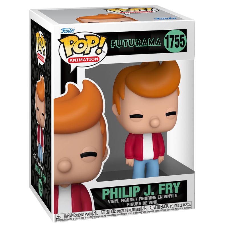 Philip j. Fry funko pop. Figura de vinilo de la línea 'pop! ', tamaño aprox. 9 cm.  este divertido personaje de la famosa serie de televisión futurama ahora puede ser tuyo a un precio barato en nuestro catálogo. Aprovecha esta oportunidad de adquirir esta figura coleccionable antes de que se agote. Sumérgete en la historia de fry y la franquicia futurama con este funko pop que no puede faltar en tu colección.
