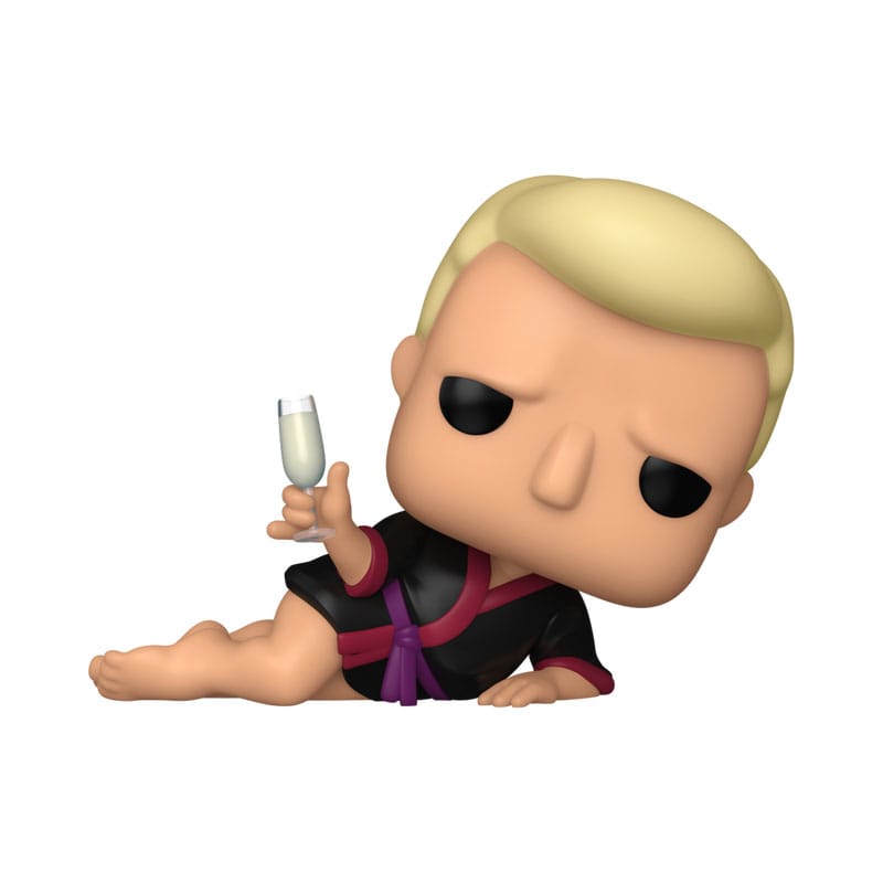 Zapp brannigan funko pop. Figura de vinilo de la línea 'pop! ', tamaño aprox. 9 cm. Zapp brannigan es un personaje egocéntrico y cómico de la franquicia, conocido por su actitud arrogante y sus tácticas ineficaces. No te pierdas la oportunidad de añadirlo a tu colección de funko pop.