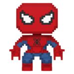 SPIDER-MAN MARVEL 8-BIT FUNKO POP. Figura de vinilo de la línea 'POP!', tamaño aprox. 9 cm. Explora el mundo de los videojuegos retro con esta figura de vinilo Spider-Man 8-Bit, cuidadosamente diseñada por Funko. Con un tamaño de aproximadamente 9 cm, esta figura destaca por su singular diseño pixelado, que recuerda a los clásicos videojuegos de 8 bits. El personaje, con su característico traje rojo y azul, es una pieza esencial para cualquier coleccionista de Marvel. Fabricada con materiales de alta calidad, esta figura no solo es llamativa, sino también duradera.