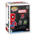 SPIDER-MAN MARVEL 8-BIT FUNKO POP. Figura de vinilo de la línea 'POP!', tamaño aprox. 9 cm. Explora el mundo de los videojuegos retro con esta figura de vinilo Spider-Man 8-Bit, cuidadosamente diseñada por Funko. Con un tamaño de aproximadamente 9 cm, esta figura destaca por su singular diseño pixelado, que recuerda a los clásicos videojuegos de 8 bits. El personaje, con su característico traje rojo y azul, es una pieza esencial para cualquier coleccionista de Marvel. Fabricada con materiales de alta calidad, esta figura no solo es llamativa, sino también duradera.