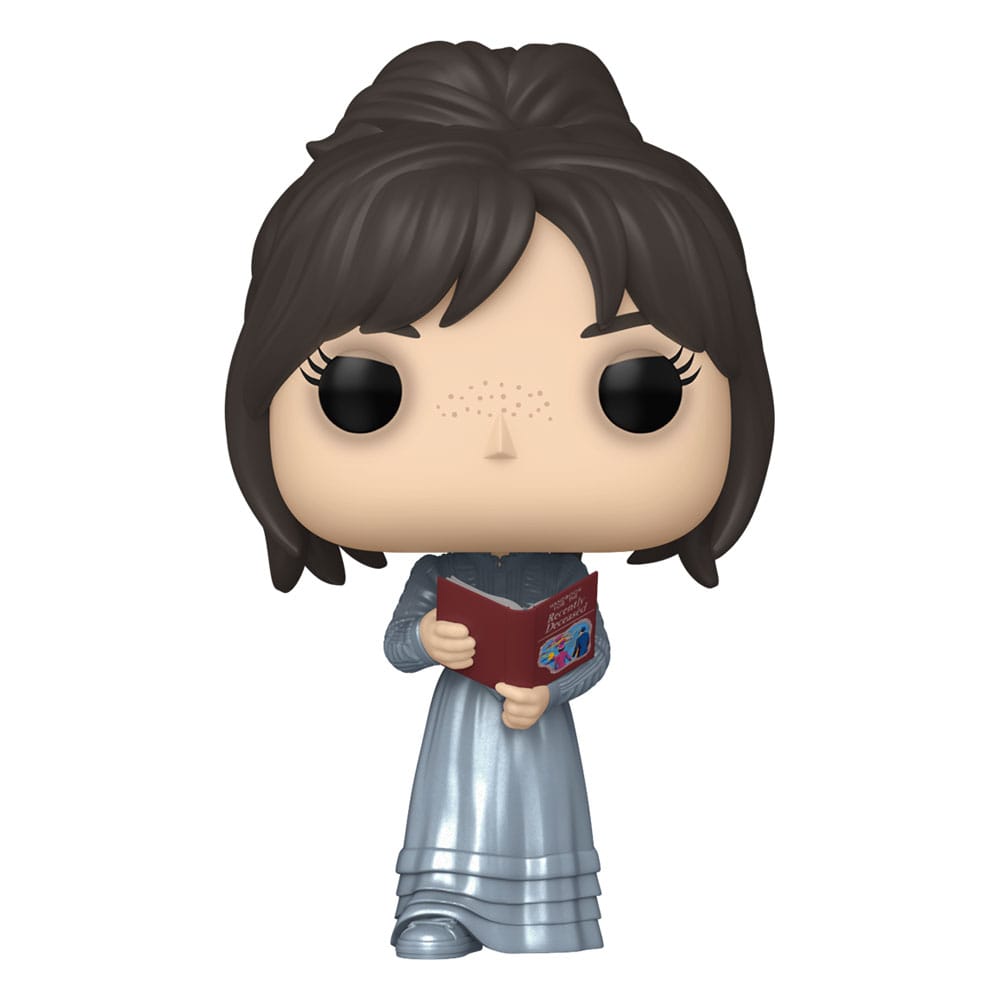 ASTRID BEETLEJUICE 2 FUNKO POP. Figura de vinilo de la línea 'POP!', tamaño aprox. 9 cm. Esta figura de vinilo captura a Astrid en todo su esplendor, lista para acompañar a tus personajes favoritos de "Beetlejuice". La figura muestra a Astrid con detalles meticulosos que reflejan su estilo y presencia única, convirtiéndola en una adición encantadora y distintiva para cualquier coleccionista del universo de Beetlejuice. Astrid viene con su icónico Handbook for the Recently Deceased, un accesorio clave que resalta su conexión con el mundo de los espíritus y añade un toque extra de autenticidad al diseño. La figura está protegida en una caja de acrílico que no solo asegura su preservación, sino que también permite una vista completa de Astrid y su libro. Esta caja facilita la exhibición de la figura mientras la mantiene en perfectas condiciones, permitiéndo.