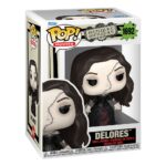 DELORES BEETLEJUICE 2 FUNKO POP. Figura de vinilo de la línea 'POP!', tamaño aprox. 9 cm. ¡El caos ha vuelto con un nuevo nombre! Añade un toque de locura y humor negro a tu colección con el Funko POP! figura de vinilo de Dolores de Jugo de escarabajo 2. De pie en 9cm alta, esta figura captura todo el estilo peculiar de este personaje icónico. Viene en una caja de ventana, lo que lo hace perfecto para exhibirlo o regalarlo a cualquier fanático de Tim Burton. ¡no dejes que este Funko POP! ¡deslízate al más allá sin unirte a tu colección!