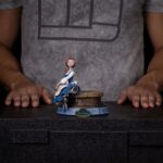 BELLE DISNEY ESTATUA ANIME PRINCESS. Fabricada en PVC de alta calidad y meticulosamente pintada a mano, esta pieza coleccionable destaca su belleza e independencia con exquisitos detalles.
