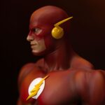 FLASH DC COMICS LEGACY 1/4. Esta detallada estatua de «Flash» está fabricada en polystone de alta calidad a escala 1/4 e incluye una elaborada base y piezas intercambiables en una caja impresa. Celebra la fuerza de la velocidad con esta estatua Legacy Replica a escala 1/4 de Flash de Iron Studios. Con una pose llamativa y un detalle increíble, esta pieza de colección es un elemento central para cualquier fan de DC.