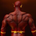 FLASH DC COMICS LEGACY 1/4. Esta detallada estatua de «Flash» está fabricada en polystone de alta calidad a escala 1/4 e incluye una elaborada base y piezas intercambiables en una caja impresa. Celebra la fuerza de la velocidad con esta estatua Legacy Replica a escala 1/4 de Flash de Iron Studios. Con una pose llamativa y un detalle increíble, esta pieza de colección es un elemento central para cualquier fan de DC.