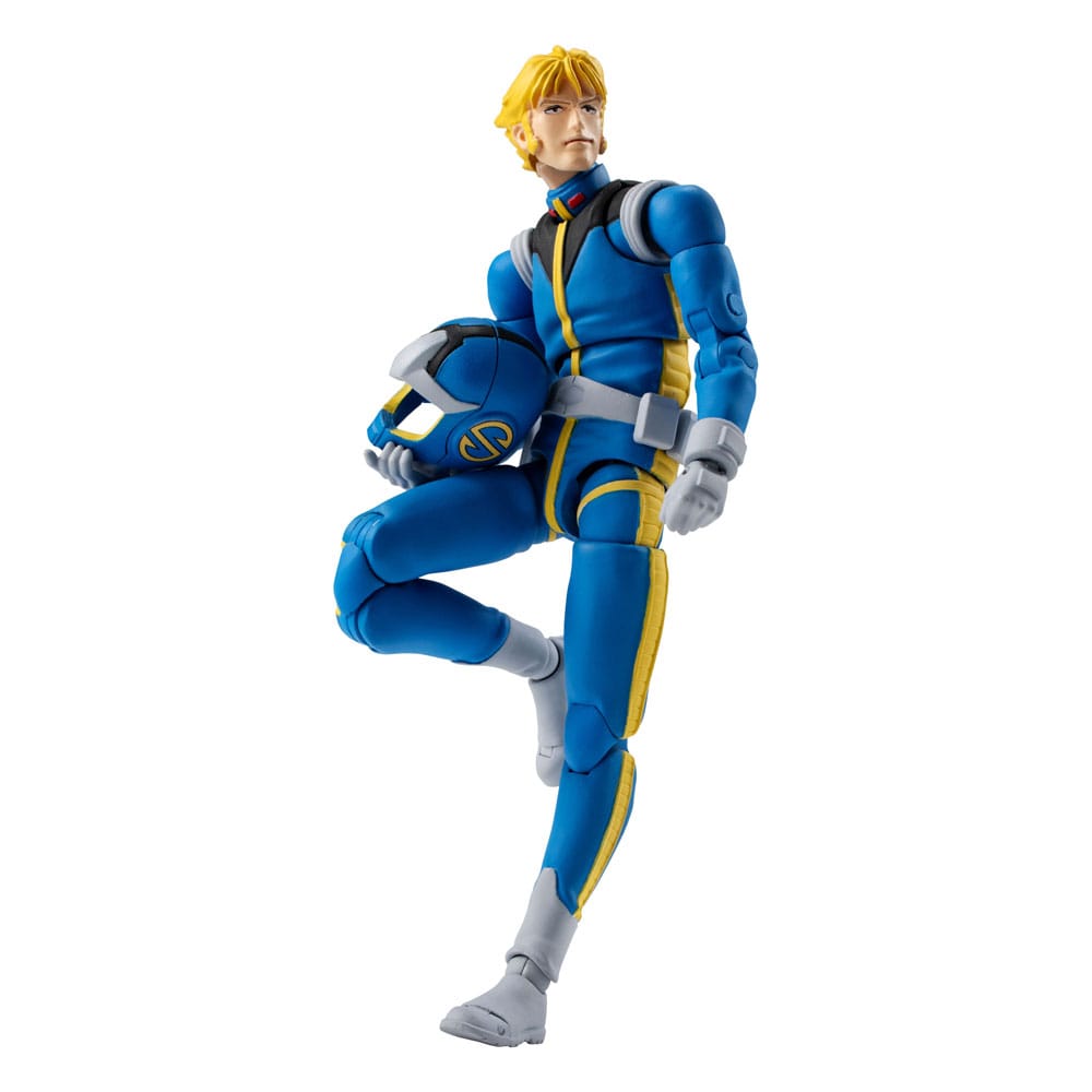 Sleggar law normal suit mobile suit gundam earth federation g. M. G. Collection. Megahouse nos presenta una figura de la línea "gundam military generation (gmg)". Mide 10 cm y viene en una caja con ventana.