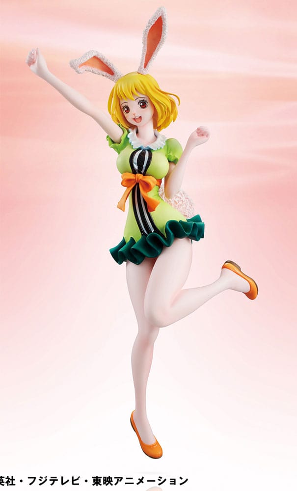 Carrot limited edition one piece excellent model p. O. P. Estatua de carrot de la serie ´one piece´. Modelo de la línea ´excellent model p. O. P. ´ de megahouse. Fabricada en pvc, mide un tamaño de aprox. 21 cm. Viene con accesorios en una caja con ventana.