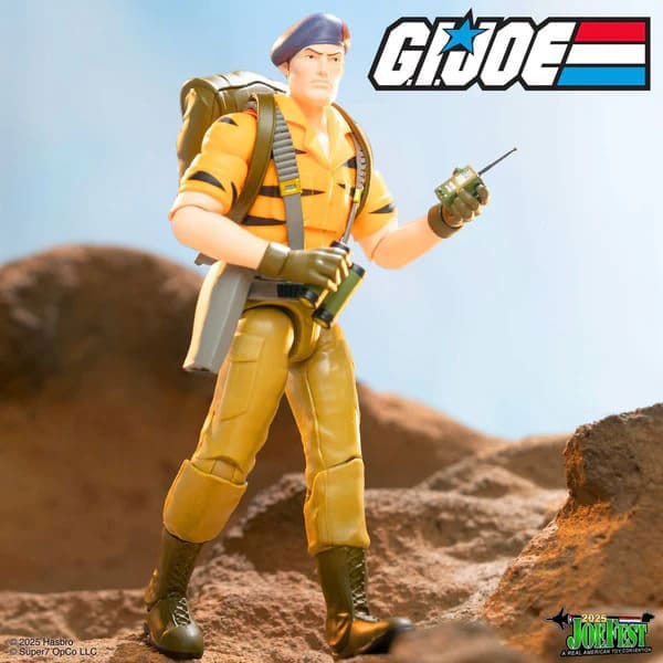 Flint tiger force gi joe ultimates. Es el miembro que necesitas en tu equipo de agentes especializados: ¡está aquí para cumplir las misiones! Con decoración y diseño inspirados en las figuras de acción clásicas de tiger force. Esta figura de flint de gi joe ultimates! , hecha a medida y totalmente articulada, a escala de 18 cm, incluye cabezas y manos intercambiables, además de más de diez armas y accesorios adicionales. ¡pide tu figura de flint de gi joe ultimates! Antes de que sea demasiado tarde!