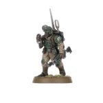 ASTRA MILITARUM: CADIAN SHOCK TROOPS WARHAMMER 40,000. Soldados natos, las Tropas de Choque de Cadia están entrenadas para el servicio militar desde el momento en que pueden empuñar un rifle. Largos años de rigurosos ejercicios de tiro los han convertido en expertos tiradores, hábiles tanto en la defensa como en el ataque. Muchos consideran que las Tropas de Choque de Cadia son los soldados imperiales ideales, inspirando a innumerables regimientos. Con este kit de plástico multicomponente puedes montar 10 Tropas de Choque de Cadia, el núcleo de muchos regimientos del Astra Militarum. Cada Soldado de Choque está armado con granadas de fragmentación y un rifle láser, dirigido por un Sargento armado con un rifle automático alimentado por tambor o una espada sierra con una pistola láser o bólter. El kit también incluye una variedad de armas especiales para equipar a tus Soldados de Choque: un lanzallamas, un lanzagranadas, una pistola de fusión y una pistola de plasma, así como un vocotransmisor para las comunicaciones en el campo de batalla. También encontrarás un montón de opciones estéticas para garantizar que no haya dos escuadras de Tropas de Choque iguales, incluidas variantes de poses, más de 20 cabezas diferentes, sacos de arena, cuchillos de combate, una pala, un casco de repuesto y muchos sacos de dormir. Este kit consta de 131 piezas de plástico y se suministra con 10 peanas redondas Citadel de 25 mm. También incluye una hoja de calcomanías de infantería del Astra Militarum, con 597 calcomanías con números, marcas de escuadra y heráldica del regimiento de Cadia. Estas miniaturas se suministran sin pintar y requieren montaje; recomendamos usar pegamento para plástico Citadel y pinturas Citadel Colour.