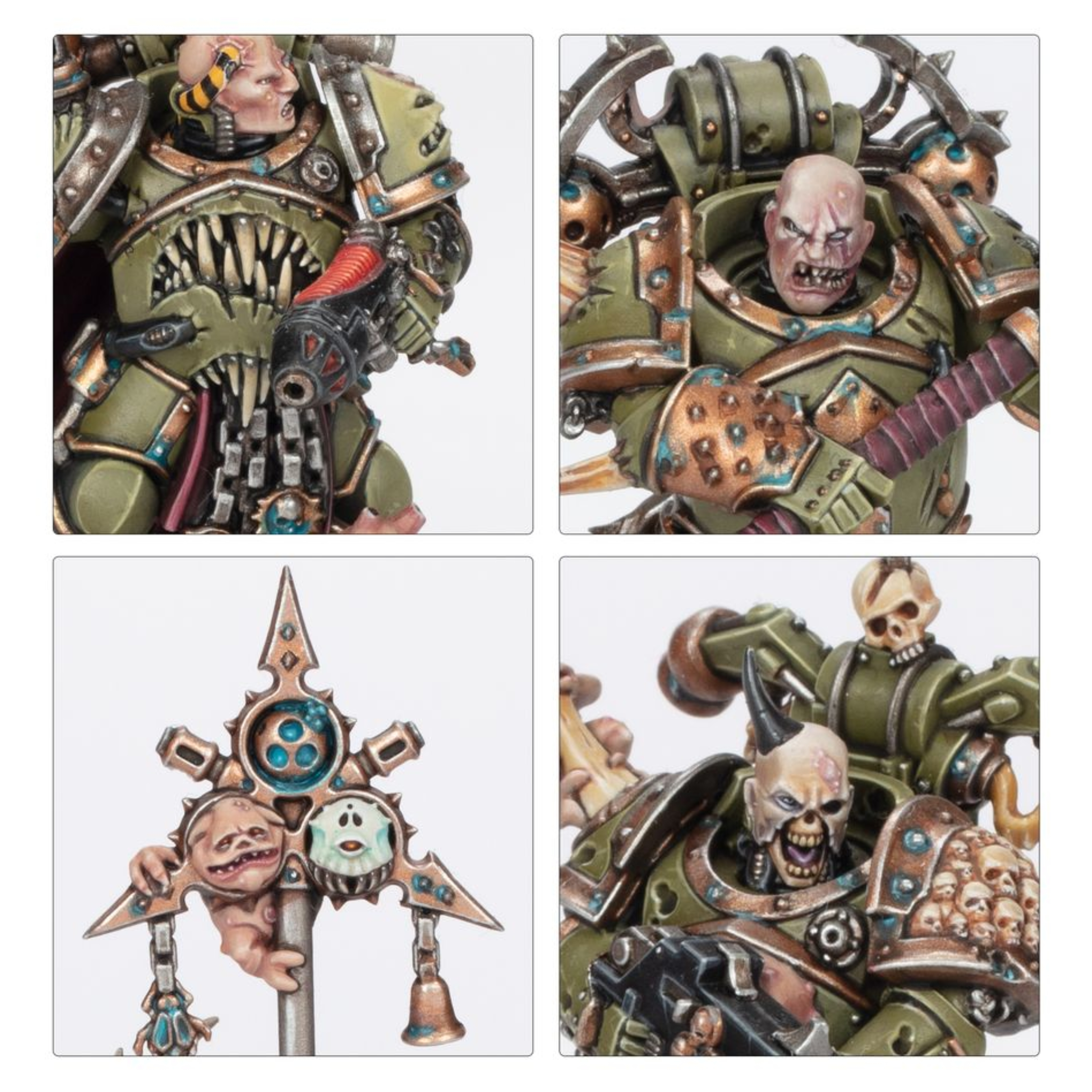 KILL TEAM: CAJA DE INICIO (ESPAÑOL) Kill team: caja de inicio (español). En el despiadado universo del lejano futuro, los proyectiles explosivos silban en el aire, las espadas sierra se revolucionan ávidas de sangre y los pies blindados golpean contra un suelo accidentado. Aquí y ahora, la batalla depende de la temeridad de un simple puñado de guerreros. ¿tienes lo que se necesita para comandarlos y llevarlos a la victoria? Kill team es un juego de mesa lleno de acción con intensas escaramuzas ambientadas en el 41. º milenio, el telón de fondo de warhammer 40,000. Esta caja de inicio contiene todo lo que dos jugadores necesitan para dar sus primeros pasos en kill team. Contiene dos comandos completos: los sobrehumanos marines espaciales de los ángeles de la muerte y sus corruptos homólogos, los infectos marines de plaga de la guardia de la muerte. Además, contiene todas las demás herramientas y accesorios que necesitas y una serie de escenarios introductorios para que te familiarices con los conceptos básicos de las batallas tácticas ultrarrápidas. También trae tres láminas de terreno fabricadas en madera fdm con ilustraciones impresas: solo hay que encajarlas, sin necesidad de pegamento ni pintura, y se desmontan de nuevo fácilmente para guardarlas. Toda la caja se ha diseñado para montarse y estar lista para jugar en tan solo 30 minutos.