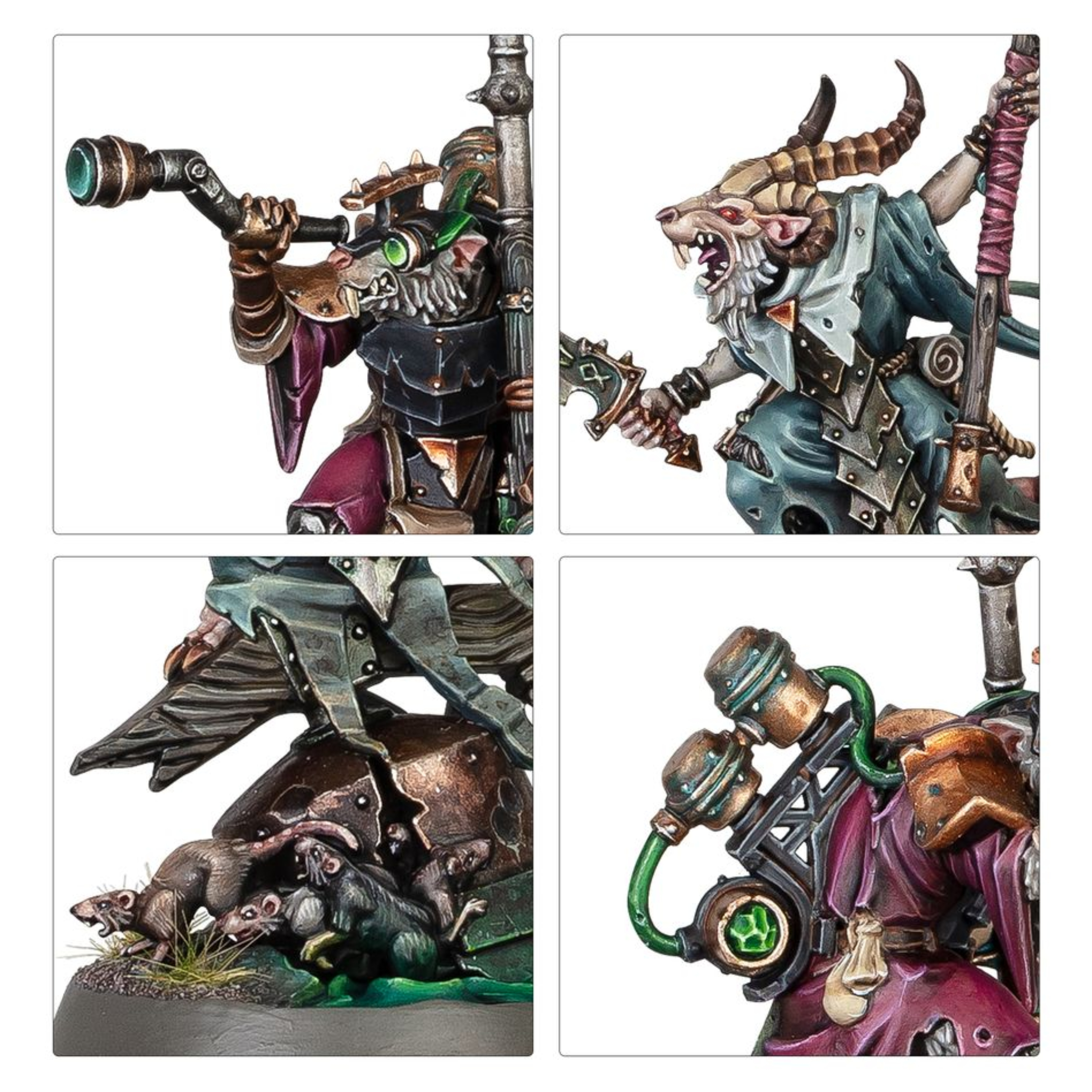 AGE OF SIGMAR: CAJA DE INICIO (ESPAÑOL) Age of sigmar: caja de inicio (español).  la era de sigmar es una era de guerra sin fin. Durante siglos, los formidables forjados en la tormenta han luchado contra las fuerzas del mal. Ahora se enfrentan a su momento más oscuro, con las malvadas hordas de los skaven amenazando con destruir los reinos mortales. Este set es ideal para empezar con warhammer age of sigmar, un apasionante universo de fantasía del que puedes formar parte coleccionando ejércitos, pintándolos y combatiendo con tus amistades. El manual de 64 páginas contiene todo lo que necesitas para empezar con todos los aspectos de este emocionante hobby; aprenderás a montar y pintar tus miniaturas, descubrir el universo al que pertenecen y disputar con ellas tus primeras batallas.