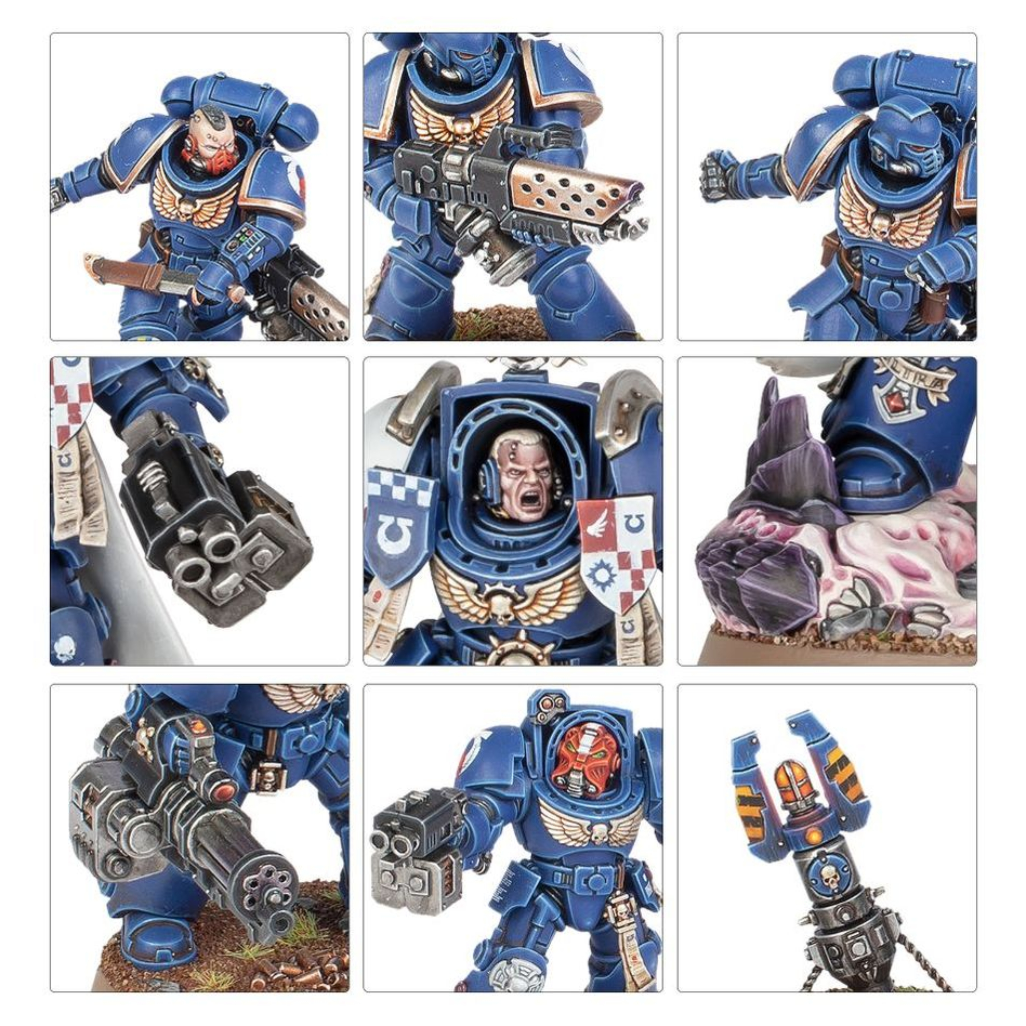 WARHAMMER 40,000: CAJA DE INICIO (ESPAÑOL) Warhammer 40,000: caja de inicio (español). En el despiadado universo del lejano futuro solo hay guerra. En los dispersos mundos del imperium de la humanidad, en la galaxia asediada por tormentas disformes y conflicto sin fin, los ejércitos de la humanidad luchan por sobrevivir. El imperium está al borde de la aniquilación tras la aparición de las flotas colmena tiránidas procedentes del frío vacío interestelar. Los marines espaciales son la última línea de defensa entre esta voraz amenaza alienígena y los atribulados mundos del reino imperial. Sumérgete en el 41. º milenio con la caja de inicio definitiva de warhammer 40,000, la cual te trae una experiencia introductoria completa con un montón de miniaturas, un campo de batalla sobre el que luchar, manuales de instrucciones y todos los dados que necesitas para jugar tus primeras partidas. Elige entre los superhumanos marines espaciales o los enjambres tiránidos, pásale la vara de mando del otro ejército a un colega o familiar y combate durante horas de apasionante entretenimiento. No hay mejor manera de dar tus primeros pasos en el fascinante mundo de warhammer 40,000. Esta caja es además también ideal para expandir tus colecciones ya existentes.