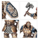 WARHAMMER AGE OF SIGMAR: CAJA DE INICIO DE PUNTA DE LANZA (ESPAÑOL). La Era de Sigmar es una era de guerra sin fin. Durante siglos, los formidables Forjados en la Tormenta han luchado contra las fuerzas del mal, pero ahora parece haber llegado la Hora de la Ruina con incontables hordas de escurridizos Skaven inundando los Reinos Mortales. Tan poderoso es su armamento arcano que el Dios Rey Sigmar ha enviado a sus guerreros más poderosos para frenar la marea. A la cabeza de esta resplandeciente hueste marchan las cámaras de Perdición, guerreros que han muerto tantas veces que se parecen más a armas vivientes que a los humanos que protegen. Este set es perfecto para empezar con Warhammer Age of Sigmar, un apasionante universo de fantasía del que puedes formar parte coleccionando ejércitos, pintándolos y combatiendo con tus amistades. El manual de 72 páginas contiene todo lo que necesitas para empezar con todos los aspectos de este emocionante hobby; aprenderás a montar y pintar tus miniaturas, descubrirás el universo al que pertenecen y disputarás con ellas emocionantes batallas. También incluye el libro Punta de lanza: Fuego y jade, que contiene todas las reglas adicionales que necesitas para jugar al vertiginoso modo de juego Punta de lanza, junto con un tapete de juego de dos caras en el que jugar tus partidas de Punta de lanza. Incluso encontrarás dos fuerzas completas de Punta de lanza, para que te lances a jugar partidas tácticas e intensas desde el primer momento.