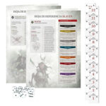 AGE OF SIGMAR: CAJA DE INICIO (ESPAÑOL). La Era de Sigmar es una era de guerra sin fin. Durante siglos, los formidables Forjados en la Tormenta han luchado contra las fuerzas del mal. Ahora se enfrentan a su momento más oscuro, con las malvadas hordas de los Skaven amenazando con destruir los Reinos Mortales. Este set es ideal para empezar con Warhammer Age of Sigmar, un apasionante universo de fantasía del que puedes formar parte coleccionando ejércitos, pintándolos y combatiendo con tus amistades. El manual de 64 páginas contiene todo lo que necesitas para empezar con todos los aspectos de este emocionante hobby; aprenderás a montar y pintar tus miniaturas, descubrir el universo al que pertenecen y disputar con ellas tus primeras batallas.