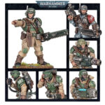 ASTRA MILITARUM: CADIAN SHOCK TROOPS WARHAMMER 40,000. Soldados natos, las Tropas de Choque de Cadia están entrenadas para el servicio militar desde el momento en que pueden empuñar un rifle. Largos años de rigurosos ejercicios de tiro los han convertido en expertos tiradores, hábiles tanto en la defensa como en el ataque. Muchos consideran que las Tropas de Choque de Cadia son los soldados imperiales ideales, inspirando a innumerables regimientos. Con este kit de plástico multicomponente puedes montar 10 Tropas de Choque de Cadia, el núcleo de muchos regimientos del Astra Militarum. Cada Soldado de Choque está armado con granadas de fragmentación y un rifle láser, dirigido por un Sargento armado con un rifle automático alimentado por tambor o una espada sierra con una pistola láser o bólter. El kit también incluye una variedad de armas especiales para equipar a tus Soldados de Choque: un lanzallamas, un lanzagranadas, una pistola de fusión y una pistola de plasma, así como un vocotransmisor para las comunicaciones en el campo de batalla. También encontrarás un montón de opciones estéticas para garantizar que no haya dos escuadras de Tropas de Choque iguales, incluidas variantes de poses, más de 20 cabezas diferentes, sacos de arena, cuchillos de combate, una pala, un casco de repuesto y muchos sacos de dormir. Este kit consta de 131 piezas de plástico y se suministra con 10 peanas redondas Citadel de 25 mm. También incluye una hoja de calcomanías de infantería del Astra Militarum, con 597 calcomanías con números, marcas de escuadra y heráldica del regimiento de Cadia. Estas miniaturas se suministran sin pintar y requieren montaje; recomendamos usar pegamento para plástico Citadel y pinturas Citadel Colour.