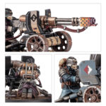 ASTRA MILITARUM KRIEG HEAVY WEAPONS SQUAD WARHAMMER 40,000. Las Escuadra de Armas Pesadas de los Korps de la Muerte se despliegan para apoyar los asaltos de infantería, formando zonas de fuego superpuestas para inmovilizar al enemigo y facilitar el avance de las oleadas de infantería. Los coordinadores de fuego se aseguran de que los artilleros bajo su mando mantengan una cadencia de fuego insuperable. Con este kit multicomponente de plástico puedes montar una Escuadra de Armas Pesadas de Krieg compuesta por tres Artilleros de Armas Pesadas y un Coordinador de Fuego para reforzar tus ejércitos del Astra Militarum en partidas de Warhammer 40,000. Cuentan con una gran variedad de armas pesadas para debilitar las unidades enemigas y apoyar al resto de tu fuerza. Cada Artillero de Armas Pesadas puede equiparse con un cañón láser, un lanzallamas pesado de Krieg o una ametralladora pesada doble de Krieg. Incluyen mochilas y accesorios intercambiables, para que sea muy fácil personalizar la unidad. El Coordinador de Fuego se puede montar apoyado sobre una rodilla o consultando un mapa del campo de batalla. El kit contiene 111 piezas de plástico, 3 peanas redondas Citadel de 50 mm y 1 peana redonda Citadel de 25 mm. También incluye una hoja con 803 calcomanías al agua de los Korps de la Muerte de Krieg para personalizar tu escuadra. Las miniaturas se proporcionan sin montar ni pintar. Recomendamos usar pegamento para plástico Citadel y pinturas Citadel Colour.