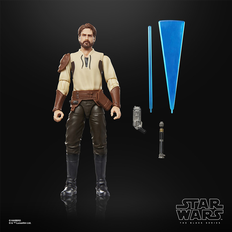 KYLE KATARN BLACK SERIES STAR WARS DARK FORCES Kyle katarn black series star wars dark forces. Hasbro presenta dentro de su colección the black series gaming greats la figura premium de kyle katarn, basada en la aparición de su personaje en el videojuego clásico "star wars: dark forces". Mide 15 cm y cuenta con múltiples puntos de articulación y detalles realistas. Incluye 1x sable de luz azul con efectos de combate intercambiables y 1x bláster. Se presenta en una caja con ventana decorada con ilustraciones del personaje. Unidades limitadas.