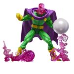 MYSTERIO SPIDER-MAN: THE ANIMATED SERIES MARVEL LEGENDS SERIES. Hasbro presenta, dentro de la colección Marvel Legends Series, esta figura articulada de Mysterio inspirada en su apariencia en la serie "Spider-Man: The Animated Series". Mide aproximadamente 15 cm. y sus articulaciones permiten recrear poses dinámicas para su exhibición. Cuenta con un diseño premium, fiel a su aspecto en la serie de animación. Incluye 1x cabeza alternativa sin casco con el rostro de Quentin Beck, 2x manos adicionales y 3x piezas de efectos visuales (2 espirales de humo y 1 de calavera). Se presenta en un blíster estilo retro con ilustraciones. UNIDADES LIMITADAS.