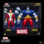 STARFOX & CHAMPION OF THE UNIVERSE MARVEL LEGENDS SERIES. Hasbro suma a la colección Marvel Legends Series este pack de dos figuras articuladas de Starfox (también conocido como Eros) y de Champion of the Universe (Campeón del Universo en España), inspirados en su apariencia en los cómics de "Marvel". Miden 15 cm, cuentan con más de 20 puntos de articulación y un detallado diseño premium fiel a los personajes. El set incluye como accesorios 2x manos alternativas para Starfox y otras 2x manos adicionales para Champion of the Universe. Se presentan en una caja con ventana ideal para exhibición. UNIDADES LIMITADAS.