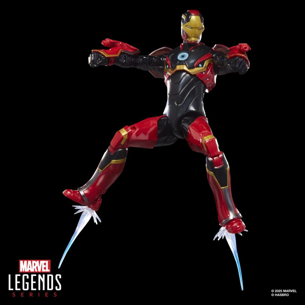 Iron man (mark 72) marvel legends series (executioner baf). Hasbro presenta dentro de la colección marvel legends series la figura articulada de iron man, con su armadura modelo mark 72 que tony stark creo a partir del cadáver de un celestial en los comics de marvel. Mide 15 cm e incluye 2x manos alternativas, 2x piezas para las muñecas, 2x efectos de repulsor, además de 1x cabeza y 1x hacha de una figura adicional. Colecciona el resto de personajes de esta serie para conseguir todas las piezas necesarias para montar la figura de executioner. Todo se presenta en una caja con ventana. Unidades limitadas.