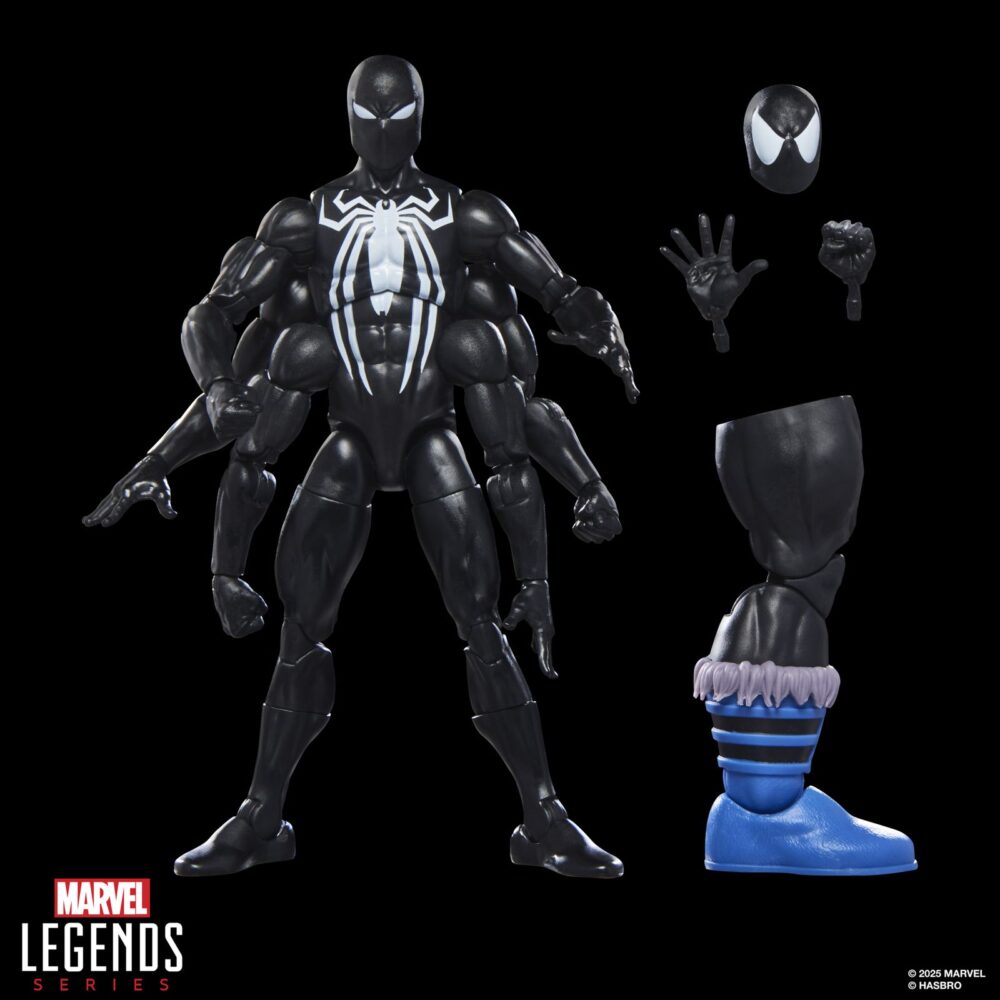 Dark avengers spider-man marvel legends series (executioner baf). Hasbro lanza dentro de la colección marvel legends series la figura de ai apaec como el spider-man que forma parte de los "dark avengers" ("vengadores oscuros" en españa) de marvel comics. Mide 15 cm y cuenta de más de 20 puntos de articulación con sus característicos 6 brazos, lo que permite crear poses dinámicas. Incluye 1x cabeza alternativa y 1x par de manos, además de 1x pierna de una figura adicional. Colecciona el resto de personajes de esta serie para conseguir todas las piezas necesarias para montar la figura de executioner. Todo se presenta en una caja con ventana. Unidades limitadas.