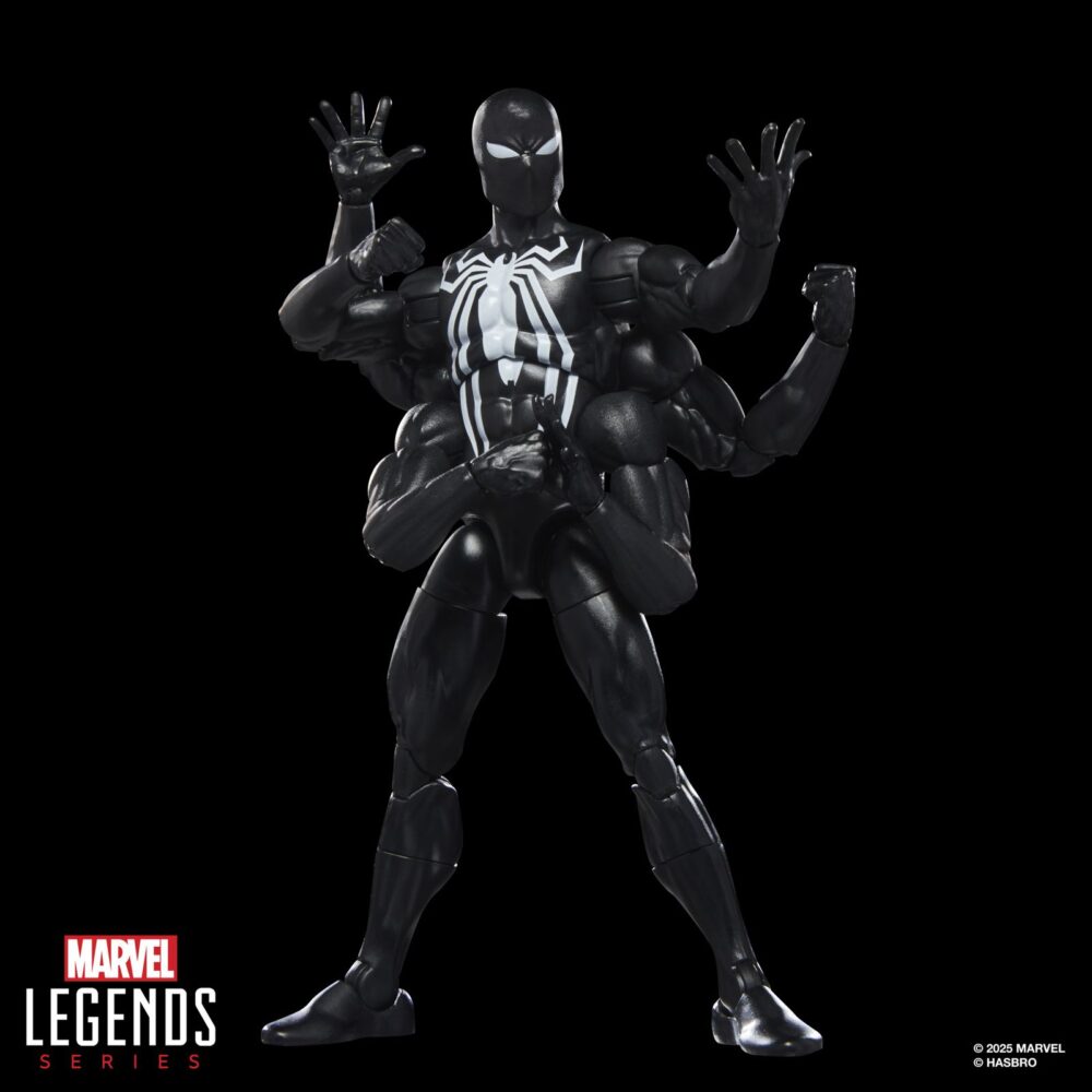 Dark avengers spider-man marvel legends series (executioner baf). Hasbro lanza dentro de la colección marvel legends series la figura de ai apaec como el spider-man que forma parte de los "dark avengers" ("vengadores oscuros" en españa) de marvel comics. Mide 15 cm y cuenta de más de 20 puntos de articulación con sus característicos 6 brazos, lo que permite crear poses dinámicas. Incluye 1x cabeza alternativa y 1x par de manos, además de 1x pierna de una figura adicional. Colecciona el resto de personajes de esta serie para conseguir todas las piezas necesarias para montar la figura de executioner. Todo se presenta en una caja con ventana. Unidades limitadas.