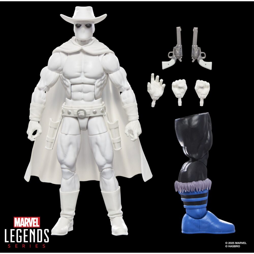 Phantom rider ghost rider marvel legends series (executioner baf). Hasbro añade a su línea marvel legends series la figura del guerrero warbow, inspirada en su aparición en los comics "saga of crystar" de marvel. Esta figura articulada de 15 cm reproduce con precisión los rasgos del personaje y viene acompañada de 2x manos intercambiables y 1x ballesta, además de 1x brazo y 1x mano derecha de una figura adicional. Colecciona el resto de personajes de esta serie para conseguir todas las piezas necesarias para montar la figura de executioner. Todo se presenta en una caja con ventana. Unidades limitadas.