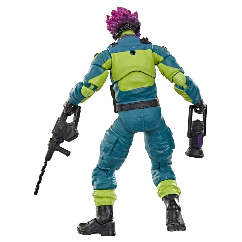 Mole rat stage 2 g. I. Joe classified series. Hasbro lanza dentro de la línea g. I. Joe classified series la figura nº 190 correspondiente a un mole rat (técnico de minería cobra) infectado en fase 2 por energón oscuro. Con una altura de 15 cm, esta figura muestra detalles realistas. Incluye 1x mochila, 1x escáner, 1x contenedor de energón oscuro, 2x cabezas alternativas con distintos niveles de mutación, 1x taladro con broca y 1x acople para convertir el taladro en rifle. Gracias a sus articulaciones, puede colocarse en múltiples posiciones. Se presenta en una caja con ventana. Unidades limitadas.