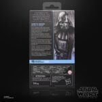 DARTH VADER DUEL’S END BLACK SERIES STAR WARS. Hasbro presenta dentro de su línea The Black Series la figura premium de Darth Vader inspirada en el duelo que mantiene con Obi-Wan Kenobi en la serie de Disney+ "Star Wars: Obi-Wan Kenobi". Esta figura de 15 cm reproduce con gran fidelidad el diseño del personaje con múltiples puntos de articulación. Incluye 1x sable de luz rojo y una capa de tela que permite recrear diversas poses dinámicas. Se presenta en una caja con ventana ilustrada. UNIDADES LIMITADAS.