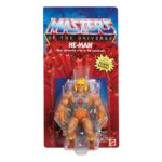 HE-MAN MASTERS DEL UNIVERSO ORIGEN HE-MAN MASTERS DEL UNIVERSO ORIGEN. Mattel presenta la nueva colección Origins para la serie Masters of the Universe. Se trata de una revisión actualizada de las figuras originales de los años 80 basadas en este mundo ficticio de Sword & Sorcery y SciFi. Un mismo diseño con mejoras de producción, detalle y con más posibilidades de articulación. En esta ocasión se trata de la figura de He-Man, el hombre más poderso del universo. Está hecha en PVC y mide unos 14 cm. Incluye hacha, la Espada de Poder y un escudo.