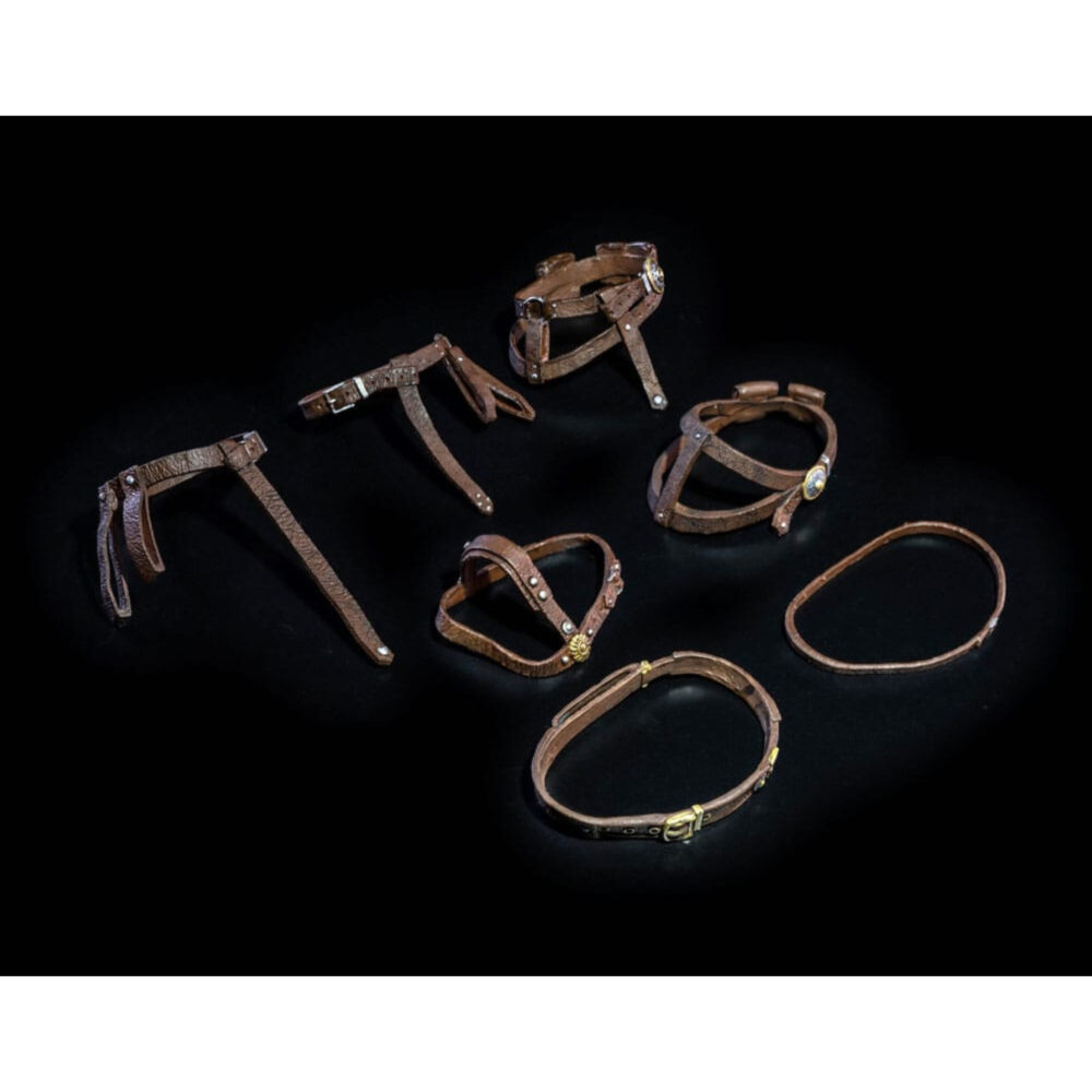 Accesorios para figuras belts pack (brown) mythic legions all stars. Mythic legions, de los galardonados four horsemen studios, es un extenso mundo de figuras de acción de fantasía que sigue creciendo con la serie all stars 6. Este set incluye 7 cinturones diferentes en color marrón.  