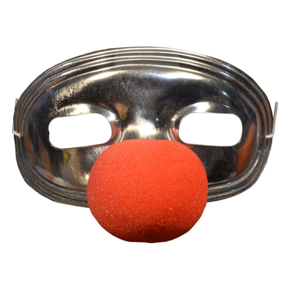 HALLOWEEN 4 MÁSCARA JAMIE LLOYD CLOWN. Esta máscara es una réplica increíble de la máscara de payaso que Jamie Lloyd lleva en la noche de Halloween en Halloween 4: El regreso de Michael Myers. La máscara oficial de Halloween 4: El regreso de Michael Myers - Jamie Lloyd Clown Face Mask está fabricada en Electro Plated Vacuform, un plástico moldeado conectado con una banda elástica, igual que la máscara que aparece en la película. HA VUELTO: Trick or Treat Studios y Trancas International Films se enorgullecen de presentar la máscara oficial de Halloween 4: El regreso de Michael Myers - Jamie Lloyd Clown Face Mask. DISEÑO AUTÉNTICO: Esta máscara es una réplica increíble de la máscara de payaso que Jamie Lloyd lleva en la noche de Halloween en Halloween 4: El regreso de Michael Myers. FABRICACIÓN DE CALIDAD: La máscara está fabricada en plástico moldeado electrochapado y conectada con una banda elástica, igual que la máscara que aparece en la película. Talla única válida para la mayoría de adolescentes mayores y adultos. DIVERTIDOS DISFRACES: ¡Esta máscara de disfraz es ideal para celebraciones de Halloween, fiestas de disfraces, cosplay y mucho más!