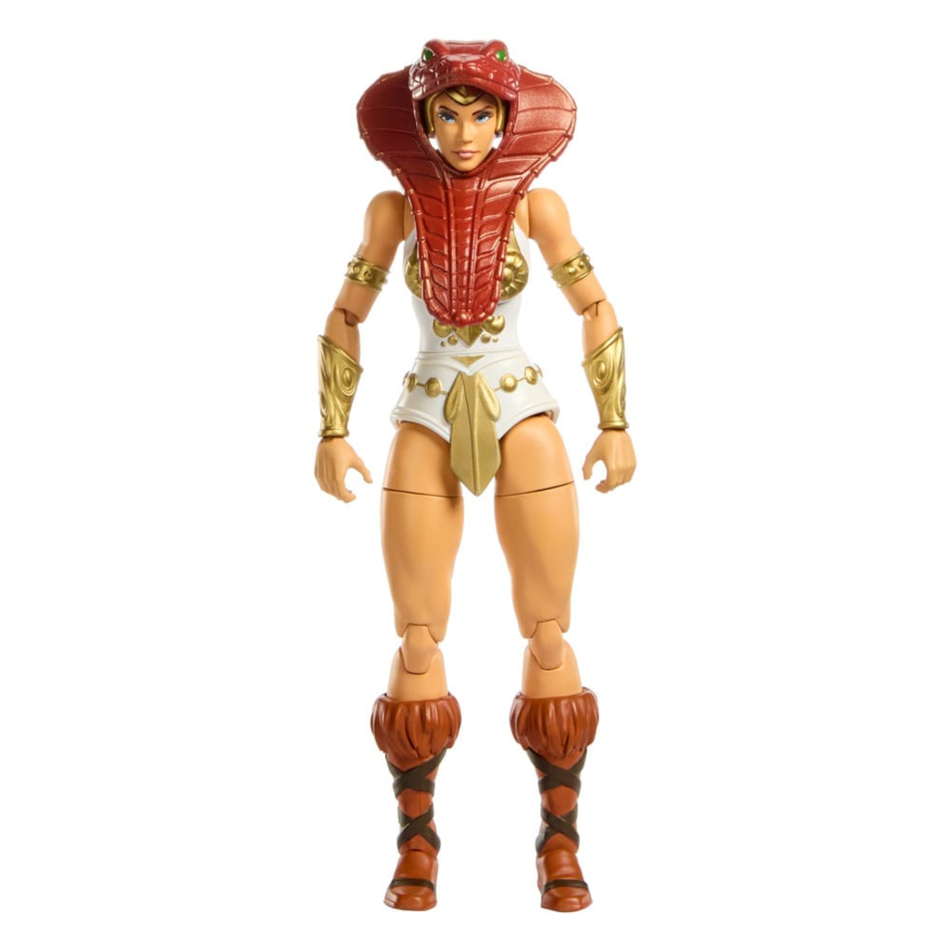 TEELA MASTERS OF THE UNIVERSE MASTERVERSE VINTAGE COLLECTION Teela masters of the universe masterverse vintage collection. revive la magia de eternia con la figura teela 18 cm – masterverse vintage collection de masters of the universe (mattel). Esta edición premium rinde homenaje al diseño clásico de los años 80, combinándolo con la calidad actual de la línea masterverse: modelado detallado, articulación avanzada y un acabado de pintura excepcional. Perfecta tanto para fans nostálgicos como para coleccionistas modernos que buscan una figura elegante, resistente y fiel al personaje original. Gracias a su estética retro pero modernizada, la figura de teela se convierte en una pieza destacada dentro de cualquier colección motu, ideal para exponer, fotografiar o recrear batallas icónicas del universo de he-man.