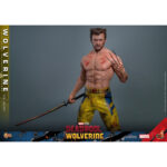 WOLVERINE (TVA JACKET VERSION) DEADPOOL & WOLVERINE MOVIE MASTERPIECE 1/6 HOT TOYS. Sumérgete en el universo Marvel con esta figura oficial de Lobezno (versión TVA Jacket), que mide aproximadamente 31 cm de altura. Diseñada por Hot Toys, esta excepcional pieza forma parte de la colección Movie Masterpiece, famosa por su meticuloso detalle y su impresionante realismo. Esta figura captura con precisión la apariencia de Wolverine tal y como aparece en la película «Deadpool 3». El rostro, detallado y meticulosamente esculpido, refleja la intensidad y la determinación del personaje. La parte superior del cuerpo, de silicona muscular sin costuras, desde el cuello hasta los brazos, añade un realismo sorprendente a la figura, haciendo visibles todos los músculos y venas. La figura viene con múltiples cabezas intercambiables con ojos móviles, lo que permite una multitud de expresiones y poses dinámicas. Accesorios y características incluidos: Caras intercambiables: la figura incluye varias cabezas intercambiables que permiten mostrar diferentes expresiones. Elige entre caras con mirada penetrante o expresiones más feroces, fieles al carácter de Lobezno. Traje y equipo: Wolverine viste su icónica chaqueta TVA y pantalones amarillos, con efectos de desgaste especialmente aplicados para añadir realismo. Hay dos estilos de chaqueta disponibles, con o sin mangas. Articulación y poses: gracias a sus múltiples puntos de articulación, la figura puede adoptar una gran variedad de poses dinámicas. También se incluyen las garras de adamantio características de Wolverine, así como una base ajustable temática con efectos de luz alimentados por USB.