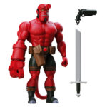 HELLBOY IMMORTAL CHAMPIONS BOSS FIGHT STUDIO. ¡Hellboy, de Mike Mignola, cobra vida en forma de figura de acción retro! Immortal Champions es una nueva fusión de la estética clásica de los juguetes de los años 80 y el estilo moderno. Esta nueva línea combina temas de fantasía y ciencia ficción en una escala de 14 cm para los fans de hoy en día. Hellboy tiene 27 puntos de articulación, cuenta con la atención al detalle característica de Boss Fight Studio e incluye pistola, funda y espada. Perfecto para luchar y/o beber con esqueletos. Empaquetado en blíster.