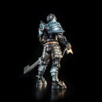 GORTHOKK MYTHIC LEGIONS ALL STARS. Los orcos cavernícolas, o como se les conoce comúnmente, los «orcos sombríos», son tan brutales que los demás orcos les temen por su ferocidad. Estas grotescas criaturas, fruto de cruces entre parientes, nacen en las profundidades subterráneas y están condenadas a vivir como mineros y herreros de armas mortíferas. Los más salvajes son entrenados para la guerra y finalmente salen a la superficie para luchar por Arethyr. Gorthokk, un estratega excepcional entre su pueblo, fue elegido para representar a Arethyr y firmar un malvado pacto conocido como el Tratado de las Sombras.