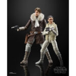 Figura de acción articulada de 16 cm del personaje DIORAMA PRINCESA LEIA & HAN SOLO BLACK SERIES STAR WARS