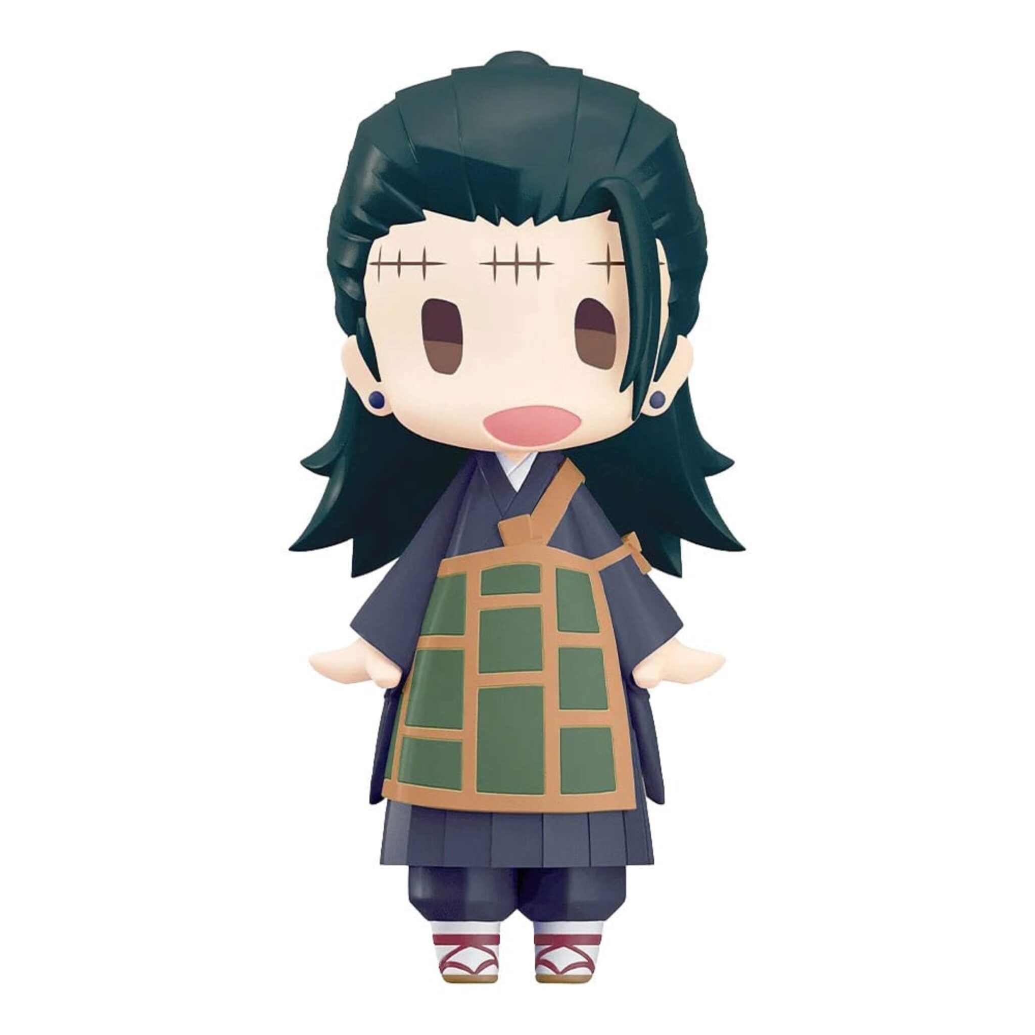 SUGURU GETO JUJUTSU KAISEN HELLO! GOOD SMILE figura oficial de Suguru Geto fabricada en PVC, mide unos 10 cm de altura dentro de la línea HELLO! GOOD SMILE