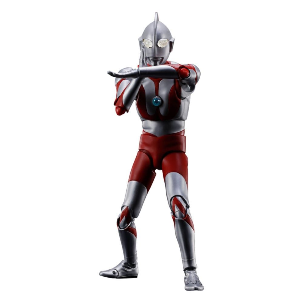 ULTRAMAN 60TH ANNIVERSARY ULTRAMAN SERIE SH FIGUARTS. Esta figura de edición especial mide unos 15 cm de altura y pertenece a la línea S.H.Figuarts de Tamashii Nations