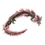 TIAMAT GODZILLA X KONG THE NEW EMPIRE EXQISITE BASIC. figura oficial mide unos 40 cm de largo y trae al Titán serpenteante de Godzilla x Kon.