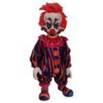 RUDY KILLER KLOWNS FROM OUTER SPACE MDS MEGA SCALE. a figura mide unos 38 cm de altura y cuenta con un cuerpo de PVC vestido con ropa de tela real.
