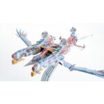 WUNDER REBUILD OF EVANGELION MAQUETA. Esta pieza oficial mide unos 51 cm de largo y pertenece a la línea PLAMAX de Max Factory.