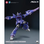 SHOCKWAVW TRANSFORMERS MDLX THEEZERO. Esta versión MDLX lo convierte en una figura articulada de 19 cm muy detallada de ThreeZero.