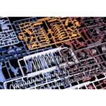 WUNDER REBUILD OF EVANGELION MAQUETA. Esta pieza oficial mide unos 51 cm de largo y pertenece a la línea PLAMAX de Max Factory.