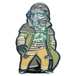 FALLOUT NEW CALIFORNIA REPUBLIC RANGERS WEARABLE HELMET REPLICA. Se trata de una réplica a escala real fabricada en plástico con iluminación LED, de unos 38,5 cm de altura y expuesta sobre una base metálica, fabricada por DEVplus.