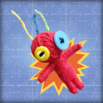 VUDÚ. Juego de mesa de 2 a 8 jugadores y de 30 minutos de duración.