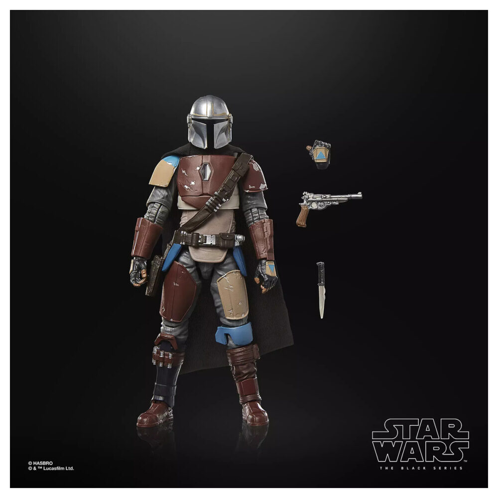 Hasbro suma a la colección Star Wars The Black Series esta figura de Din Djarin con el aspecto que lucía en el primer capítulo de la serie "Star Wars: The Mandalorian" al visitar el planeta Pagodon.
